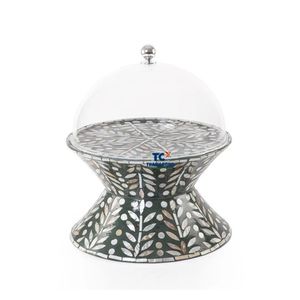 Idea de regalo de Eid y Ramadán soporte de pastel de perla de Vietnam con diseño personalizado soporte de pastel de madre de perla Venta caliente al por mayor - Product Image 1