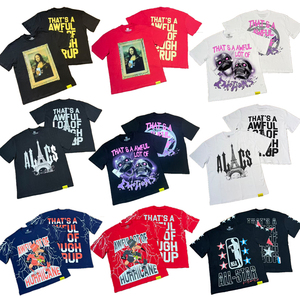<b>Top</b> Quality THAT'S a AWFUL LOT of COUGH SYRUP New Arrival Tee Shirts Heavyweight Scannable Printing Oversized T-Shirts for Men - Product Image 1