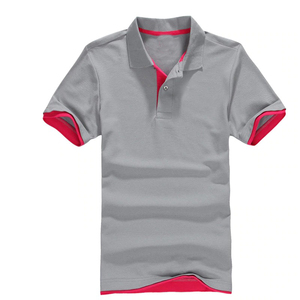 Polo T-Shirt hommes polo t-shirt à manches courtes coton tenue décontracté coupe ajustée respirant golf haut tenue d'été mode - Product Image 3