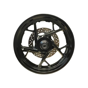 Moyeu de roue arrière d'origine Yamaha XMAX 300 2018 en alliage d'aluminium CNC, roue avant avec disque, état neuf pour moto - Product Image 2