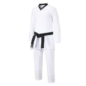 Women's Lightweight Breathable Traditional Taekwondo & Karate Tournament Practice Uniform Quick Dry <b>Waterproof</b> Custom Print Logo - Product Image 1