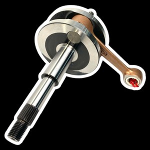 Vilebrequin de course de remplacement CSRK Premium en aluminium métallique DIO 320/52,8 mm, largeur 34 mm, pour système inférieur de moto, Taiwan - Product Image 1