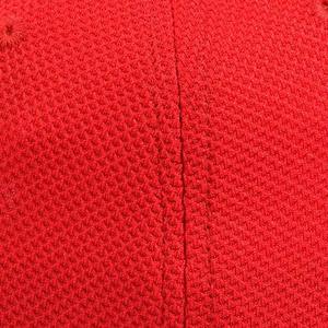 Casquettes rouges classiques de haute qualité au design tendance pour hommes, respirantes, réglables, casquette à 6 panneaux avec filet, saison estivale - Product Image 6