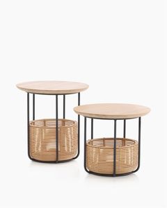 Fabriqué à la main au design luxueux, table d'appoint en rotin pour le salon, décoration personnalisée et élégante au meilleur prix - Product Image 2