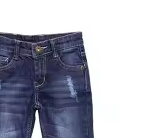 Vente chaude en usine sur mesure couleur Denim Jeans Pants Low Breathable Print Design pour toutes les saisons-Été Automne Hiver - Product Image 5