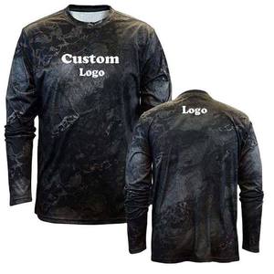 Camiseta Deportiva Ligera de Manga Larga, Ajustada, con Estampado Personalizado, 100% Poliéster, OEM 2025, Económica - Product Image 4