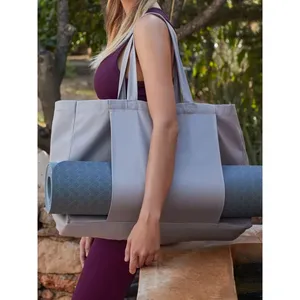 EarthAware Organic <b>Yoga</b> Tote Sustainable Promotional Merchandising <b>Bag</b> - Product Image 3