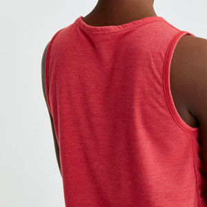 Camiseta sin mangas de poliéster/algodón transpirable de secado rápido para mujer al mejor precio - Product Image 5