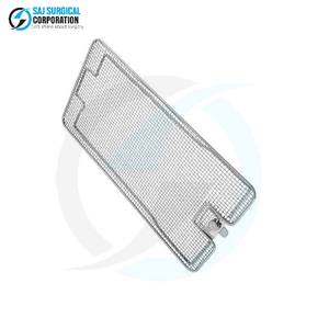 Tapa Médica Profesional de Acero Inoxidable para Canasta DIN de Base Plana, Reutilizable, con Certificación CE para Clínicas y Hospitales - Product Image 4