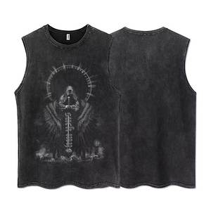 Bas quantité minimale de commande respirant nouveau Design hommes débardeur à vendre en ligne dernière arrivée vêtements de Fitness haute qualité hommes débardeur - Product Image 5