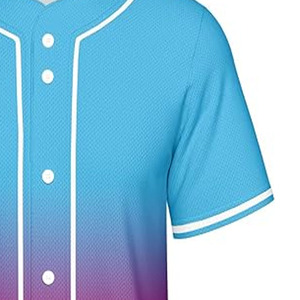 Uniforme de baseball OEM séchage rapide sur mesure maillot de baseball broderie maillot de baseball softball à la mode - Product Image 3