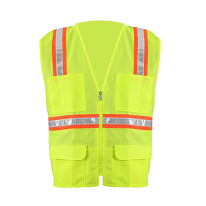 Chaleco de Seguridad Reflectante de Alta Calidad 100% Poliéster, Alta Visibilidad, Ropa de Calle, Ropa Exterior, Impermeable, Secado Rápido, Transpirable - Product Image 1