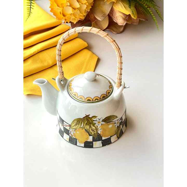 Amarillo Porcelain Teapot