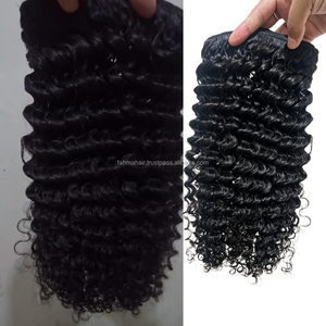 Paquetes de Cabello Rizado Kinky con Doble Trama, Cabello Humano Virgen Remy 100% Natural Original al por Mayor con Cutícula Alineada - Product Image 6