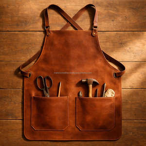 Tablier de cordonnier pliable en cuir véritable de luxe pour la réparation de chaussures et le travail du cuir - Équipement professionnel d'atelier pour artisans LPN-0326 - Product Image 6