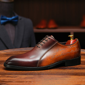 Zapatos Brogue de Gamuza Suave con Bordes Perforados y Suela Ligera, Zapatos Casuales para Hombre, Zapatos de Moda - Product Image 6