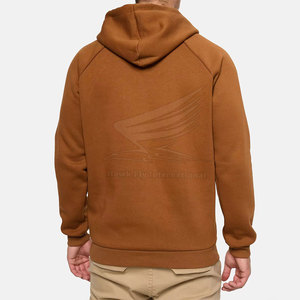 Sweat-shirts pour hommes décontractés d'hiver en molleton 100% coton respirant à séchage rapide, logo d'impression personnalisé, haute qualité, faible MOQ - Product Image 2