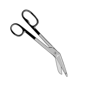 Tijera de cirugía con mango de Color negro de grado quirúrgico, tijera de operación médica ortopédica, tijeras rectas y curvas - Product Image 3