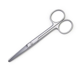 Tijeras quirúrgicas ergonómicas Mayo con puntas romas para un corte seguro y eficiente - Product Image 1