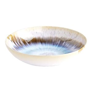 Tazón de palomitas de maíz con acabado de resina, suministros para restaurante de Hotel en casa, mesa de vajilla, contenedor de comida, tazón de madera redondeado - Product Image 2