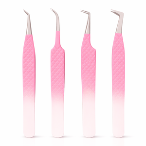 Pinzas con Recubrimiento de Plasma Duraderas para Extensiones de Pestañas y Reparación Electrónica, Anticorrosión, Antiestáticas, Herramientas de Belleza Multiusos - Product Image 1