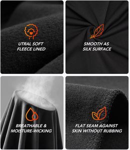 Người Đàn Ông Của Trọng Lượng Nhẹ Siêu Mềm Lông Cừu Lót Nhiệt Đồ Lót Đặt Thoáng Khí Trượt Tuyết Cơ Sở Lớp Dài John Bộ - Product Image 4