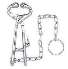 Oferta: Herramienta de Restricción Manual para Ganado, de Acero Inoxidable 2024, con Cadena y Abrazadera Pentax, de Alta Calidad, para Veterinaria - Product Image 3