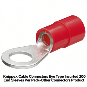 Connecteurs de câbles Knipex, type œillet, isolés, 200 embouts par paquet - Autres connecteurs - Product Image 2