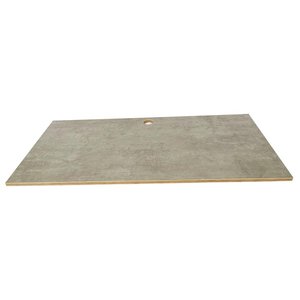 Tablero de Mesa Moderno de Melamina MDF en Color Concreto para Cocina y Baño - Product Image 1