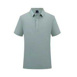 Camiseta Polo de Manga Corta con Logotipo Estampado, Uniforme de Trabajo, Ropa de Trabajo Corporativa, Texto Bordado, Temporada de Verano, Moda Masculina - Product Image 3