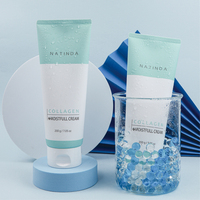 Crème hydratante au collagène Produits de soins de la peau coréens Natinda Crème quotidienne pour le visage pour peaux sèches et sensibles