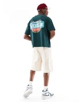 T-shirt sérigraphié graphique lourd personnalisé t-shirts pour hommes 100% coton 270 g/m² sans ourlet t-shirts courts à impression DTG