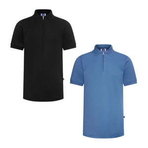 เสื้อโปโลแขนสั้นสำหรับผู้ชายเสื้อโปโลผ้าสแปนเด็กซ์โพลีเอสเตอร์ออกแบบได้ตามต้องการ - Product Image 1