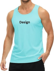 Chaleco sin Mangas de Alta Calidad con Logotipo Personalizado, Camiseta Deportiva de Algodón, Transpirable, de Secado Rápido, Estilo Inglés de BD - Product Image 2