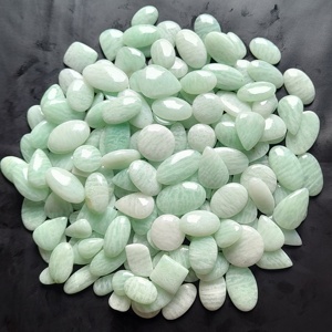 Amazonita 100% Natural, Gema Suelta de Alta Calidad AAAAA, Cabujón Hecho a Mano, Suministro al por Mayor para Joyería - Product Image 3