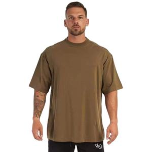 T-shirt surdimensionné de qualité supérieure, personnalisé, 95% coton, 5% élasthanne, vêtements de sport pour la salle de sport, vêtements de sport, t-shirts tendance pour hommes - Product Image 1