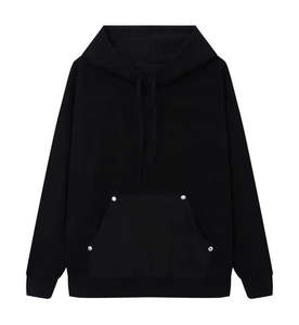 High Quality Hoodie Pullover <b>Thick</b> <b>Fleece</b> Black Oversize Custom Hoodie Plus Size Men Oversized Hoodies Available At Low Price - Product Image 1
