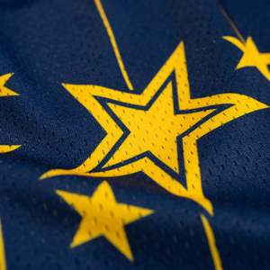 Pantalones cortos deportivos de malla de verano de nuevo diseño para hombre, pantalones cortos de lona informales con estampado de hip hop transpirable de secado rápido de Pakistán - Product Image 4