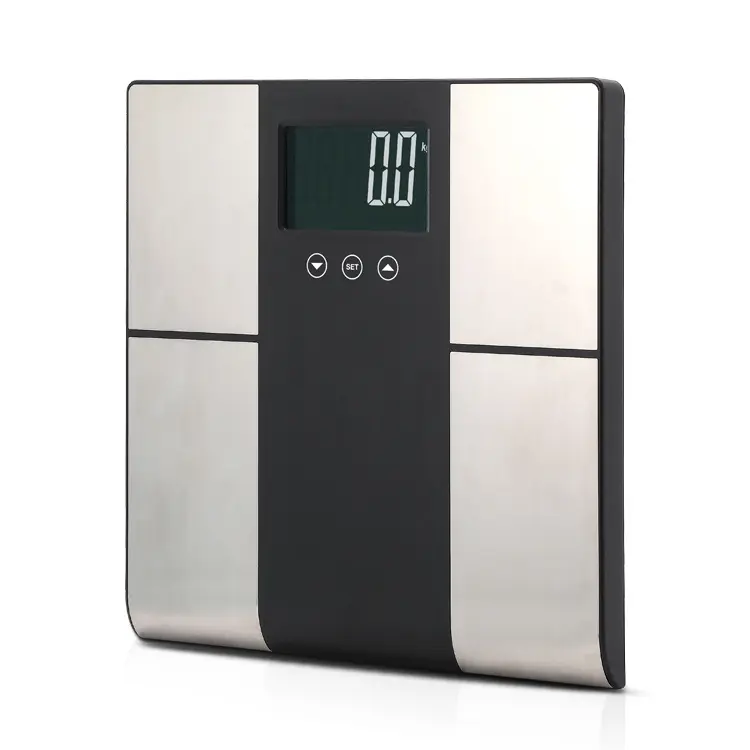 BFS104 peso del corpo umano misurare il bagno di equilibrio ABS piattaforma di vetro digitale personale del corpo bilancia di grasso 200kg