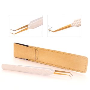 Pince à cils Anti-Corrosive Durable Sharp Precision Tip sans lacunes Boot Volume avec emballage personnalisé - Product Image 5