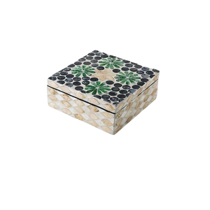 การออกแบบที่ไม่ซ้ำกันเหมาะสำหรับการตกแต่งตารางแม่ของมุกกล่องโมเสคตกแต่งกล่องรอบกล่องเก็บ - Product Image 1