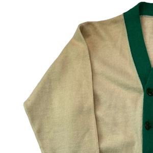 Cardigan en laine/acrylique tricoté oversize tendance pour femmes 2025, patchwork, logo personnalisé, collège, sororité, fraternité, printemps - Product Image 3