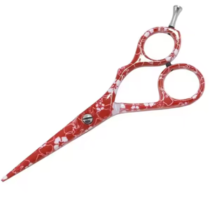 Ciseaux de coupe de cheveux professionnels de 6 pouces à la japonaise Beauté Barber Lame droite en acier inoxydable avec pointe pointue - Product Image 4