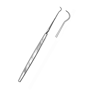 Gancho Frazier Dura de Grado Médico, Gancho Neuroquirúrgico Manual de Precisión de Acero Inoxidable con Mango Ergonómico, Certificado CE - Product Image 5