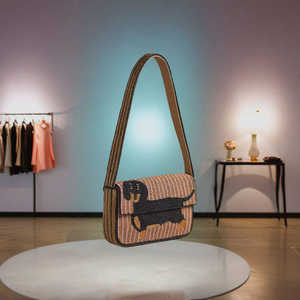 Shoulder <b>Bags</b> Lightweight <b>Dog</b> Design Beaded Summer Handbags From India embroidery Customized handbag with seed beads design - Product Image 5