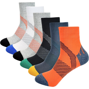 Men's Ankle <b>Running</b> <b>Socks</b> Breathable Quick Dry Anti Slip Cushioned Terry Sports Athletic <b>Socks</b> - Product Image 4