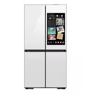 Nuevo Refrigerador Bespoke de 4 Puertas Francesas (29 Pies Cúbicos) Ft.) con Family Hub en vidrio blanco - Product Image 1