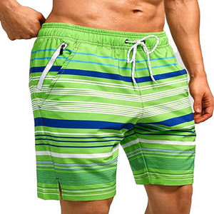 Pantalones cortos de playa personalizados de alta calidad para hombre, diseño de moda de calle ecológico para venta al por mayor - Product Image 5