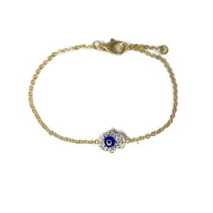 Bracelet à chaîne Fine Charm Evil Eye - Product Image 1