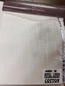 Tela de algodón blanco puro 100% para hombre y mujer Material natural de calidad premium para prendas de vestir exportación internacional - Product Image 2